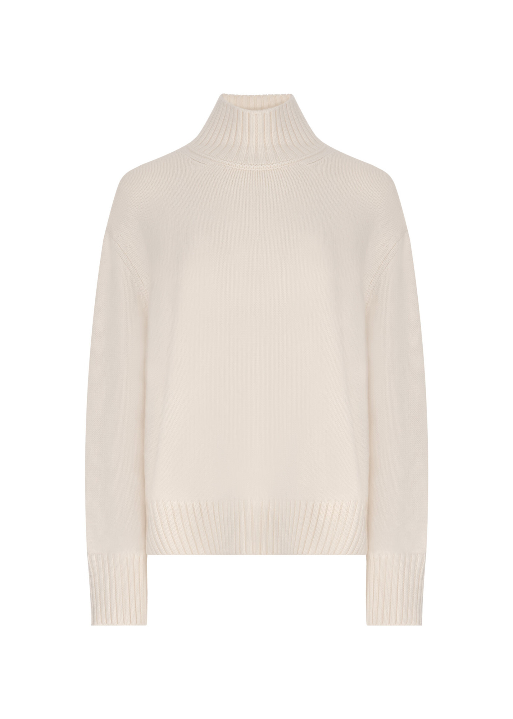 Loro Piana Loro Piana Sweater, White, Baby Cashmere Turtle Neck Knitwear In Biancore
