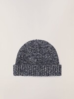 Loro Piana Loro Piana Hat, Multi, Lima Cashmere Beanie In Sapphire Blue & Ivory Melange