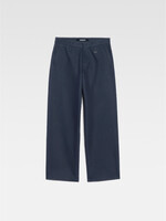 Jacquemus Jacquemus Trousers, Navy, Le Pantalon Piccinni Loose Fit Mid Rise Soft Tailored Pants in Dark Navy