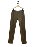 Massimo Alba Massimo Alba Trousers, Green, Winch 2 Cotton Regular Slim Fit Trousers In Hickory