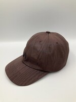 Marine Serre Marine Serre Hat, Brown, Regenerated Moire Baseball Cap w/ Logo
