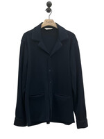 Giuliva Heritage Giuliva Heritage Jacket, Navy, Giulio Wool Collared Button Up Shirt w/ Pockets