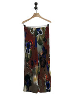 Julia Heuer Julia Heuer Trousers, Print, Hand Pleated Elastic Waist Jack Cropped Pants in Tristan Print