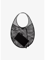 Alaia Alaia Bag, Black, Mesh Calf Leather Medium One Piece Hand Bag