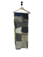 By Walid By Walid Scarf, Multi, Silk & Cashmere Repatched Shawl in Light