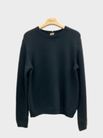 Massimo Alba Massimo Alba Knitwear, Black, Denzel Wool Round Neck Sweater