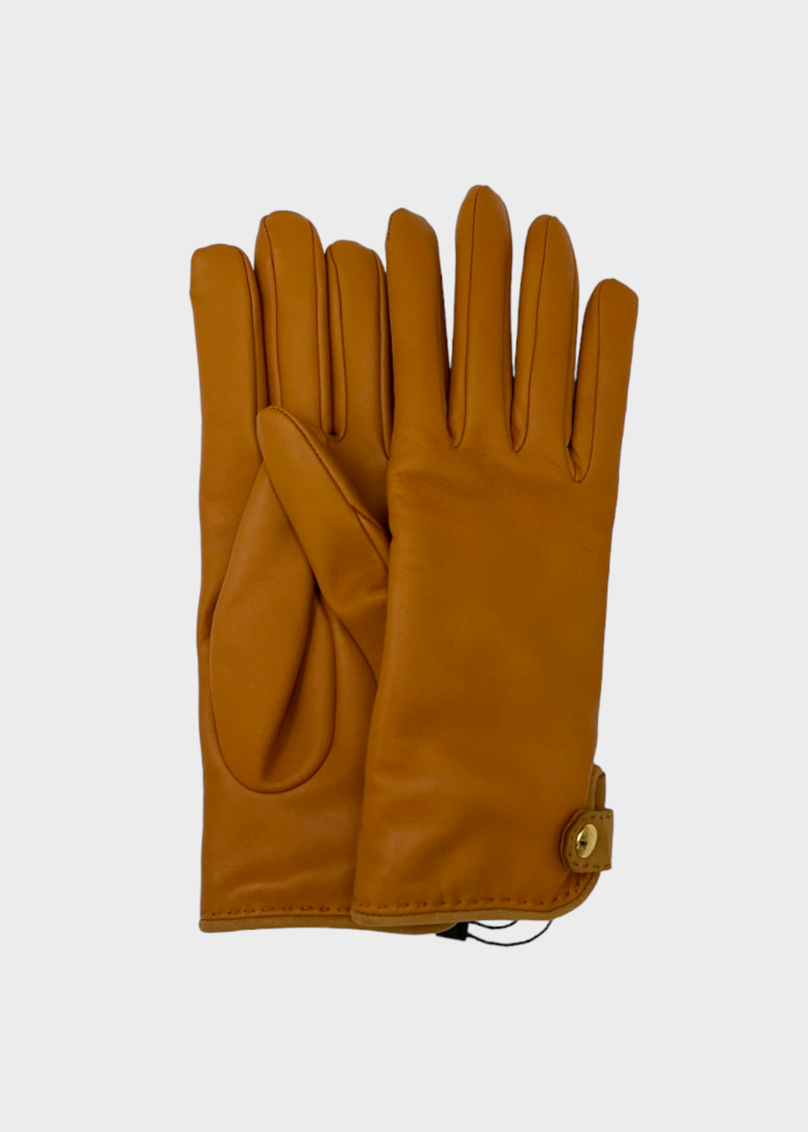 Causse Causse Gloves, Beige, Eugenie Lambskin Gloves w/ Cashmere Lining