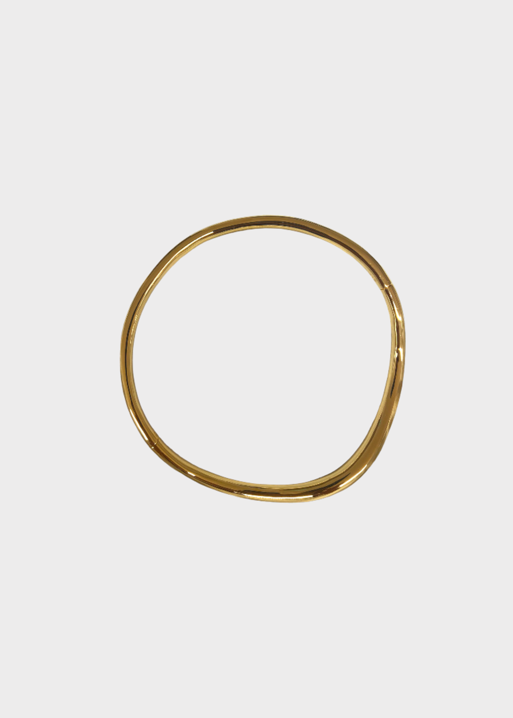 Charlotte Chesnais Charlotte Chesnais Necklace, Gold, Wave Yellow Vermeil Choker
