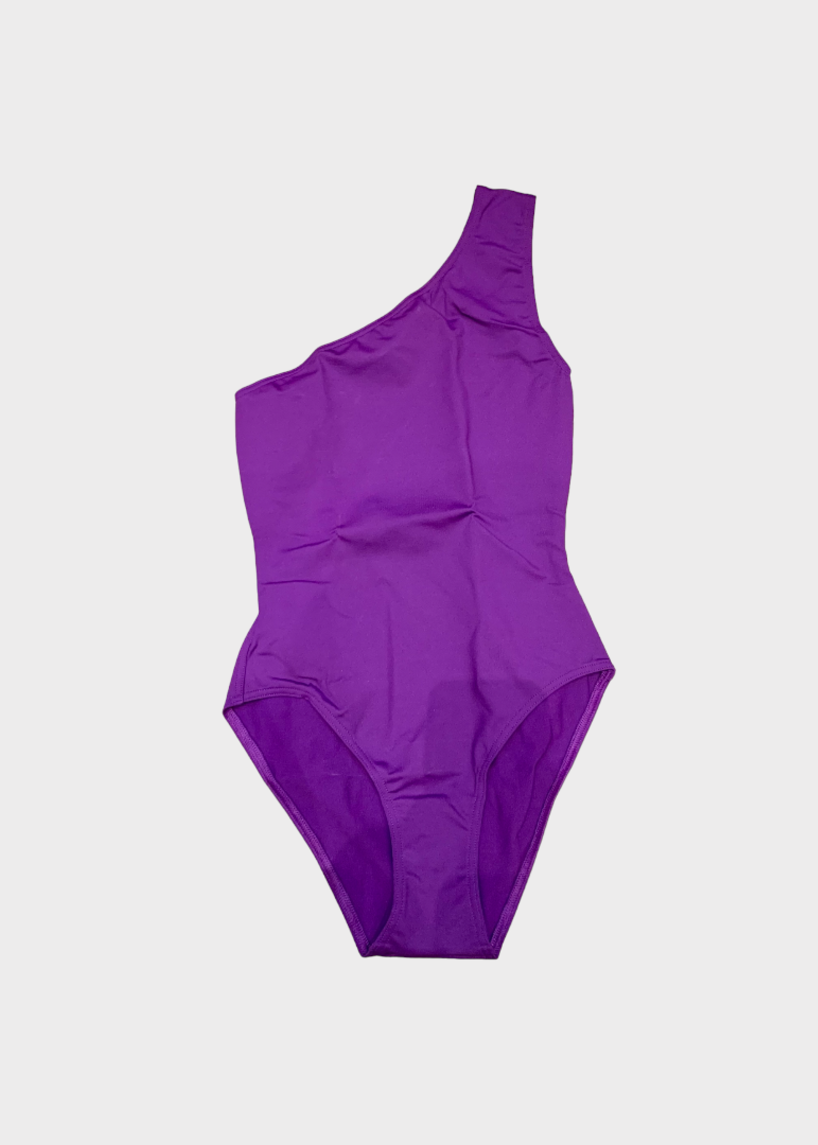Eres Eres Swimwear, Purple, Effigie One Shoulder One Piece Swimsuit In Ink