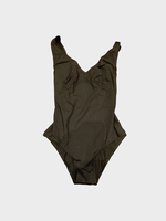 Eres Eres Swimwear, Black, Hold Up One Piece Swimsuit In Noir