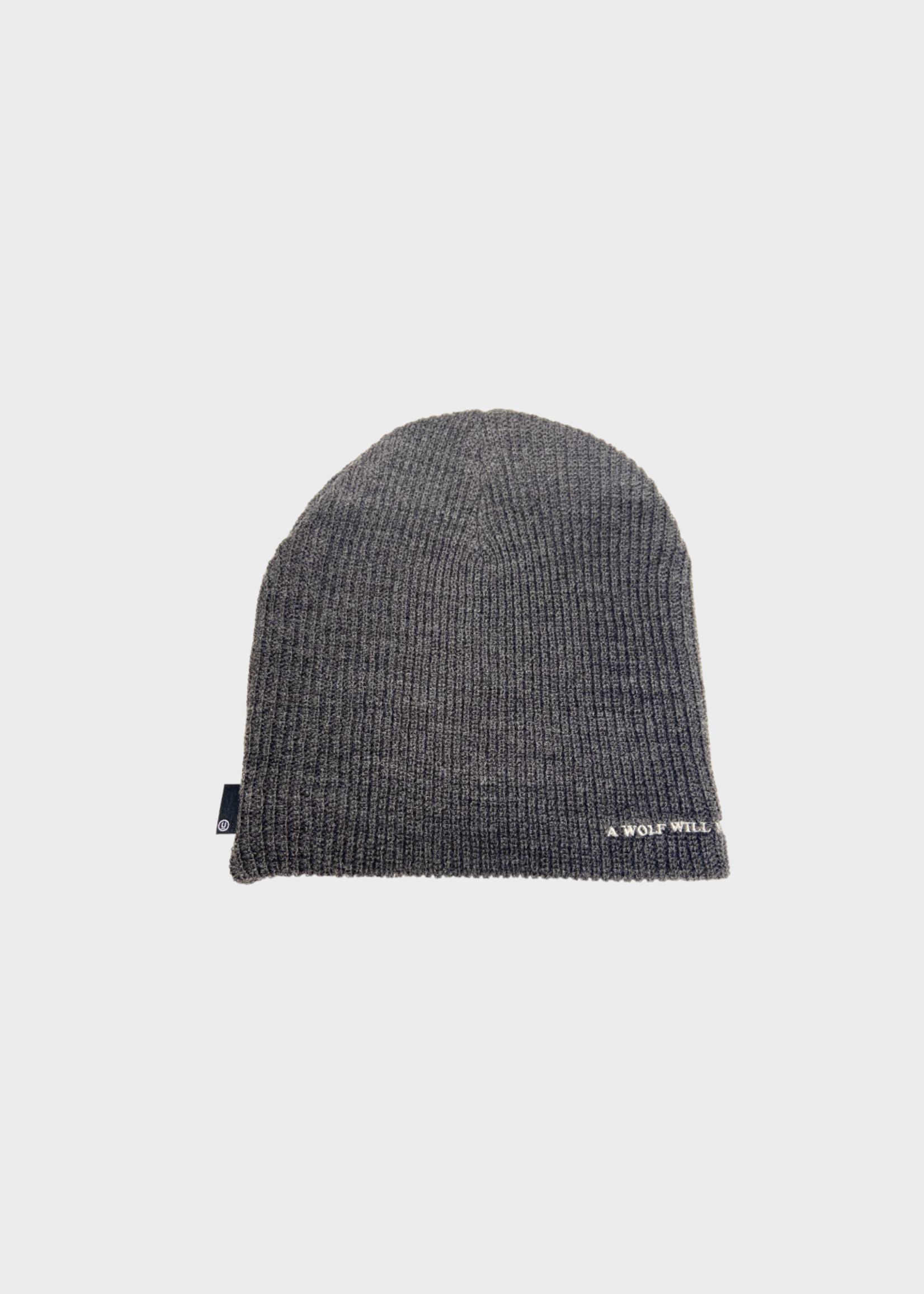 Undercover Undercover Hat, Grey, Wool Beanie in Charcoal