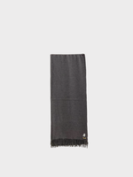 Undercover Undercover Scarf, Grey, Cashmere Stole in Grey Mix w/ Fringes