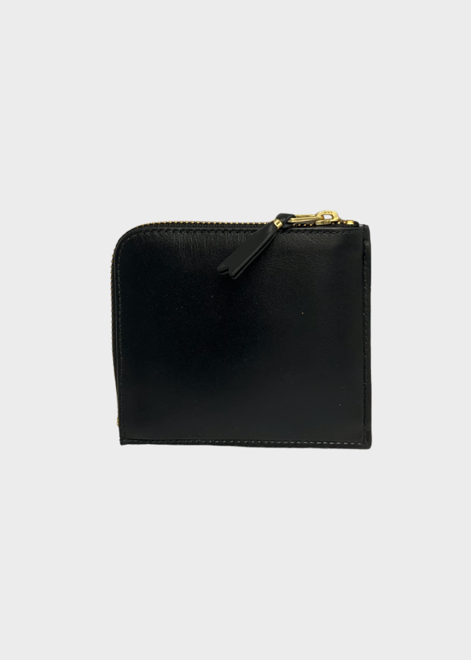 Comme des Garcons Play Comme des Garcons Play Wallet, Black, Carry Over Classic Leather Inside Polka Dot Print Zip Around Wallet