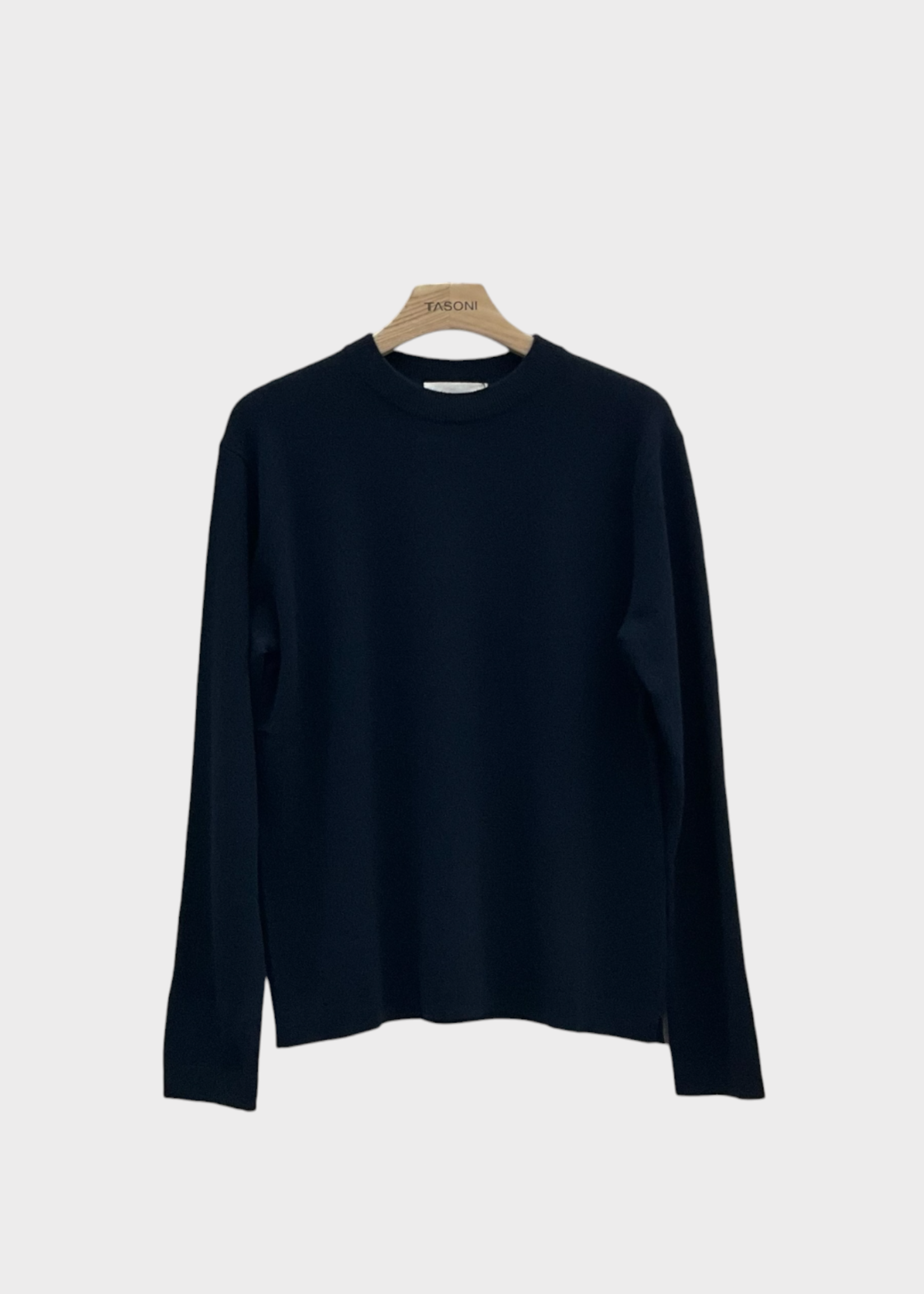 Lisa Yang Lisa Yang Knitwear, Navy, Mason Cashmere Crew Neck Sweater In Navy