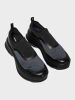 Comme des Garcons Comme des Garcons Sneakers, Black, CDG x Salomon Slip On Platform Sneakers w/ Rubber Sole