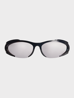 Balenciaga Balenciaga Sunglasses, Black, Reverse Xpander Rectangle Sunglasses