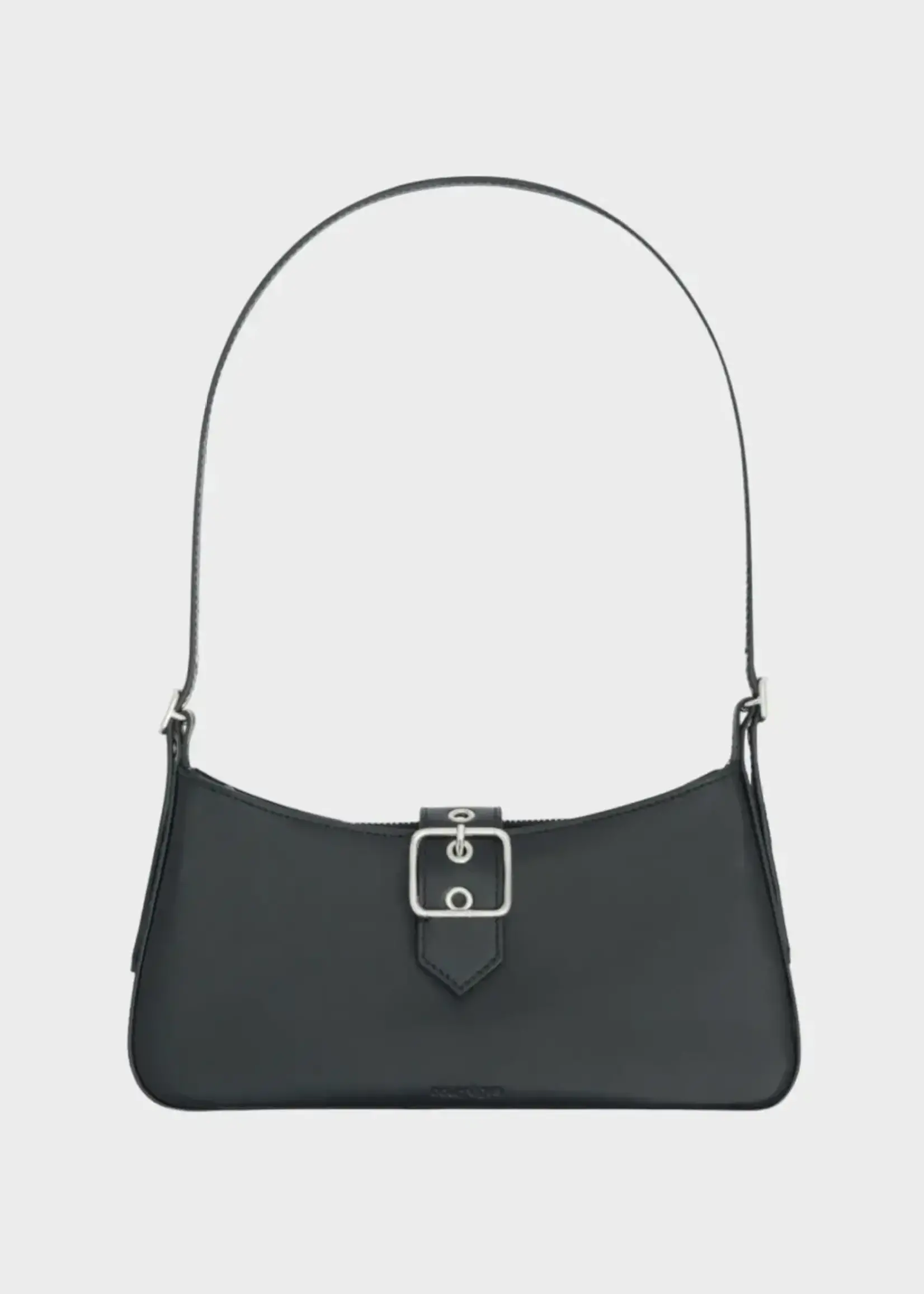 Courreges Courreges Bag, Black, Gogo Leather Top Handle Bag