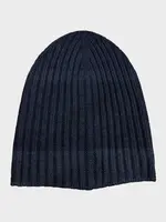 Barrie Barrie Hat, Navy, Barrie x Sofia Coppola Cashmere Beanie In Jet