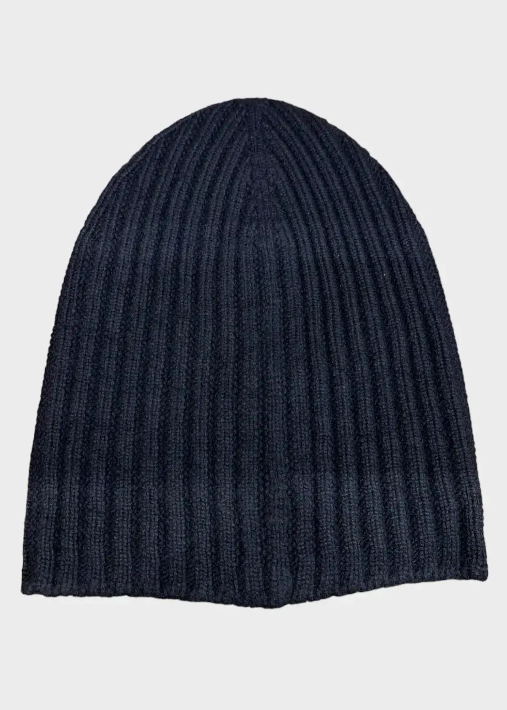 Barrie Barrie Hat, Navy, Barrie x Sofia Coppola Cashmere Beanie In Jet