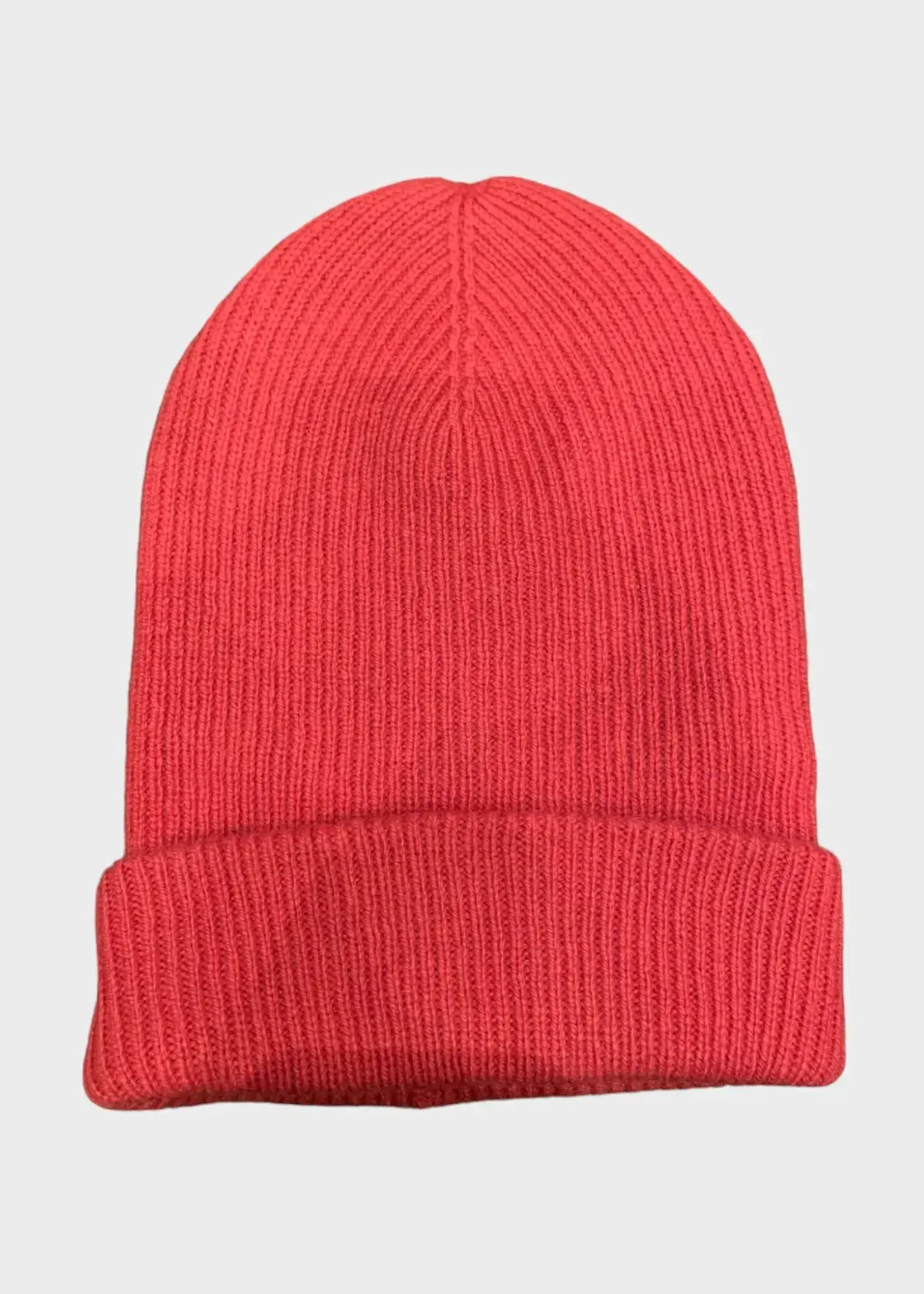The Elder Statesman The Elder Statesman Hat, Pink, Cashmere Parker Beanie In Rosehip