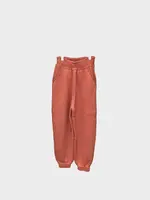 Barrie Barrie Trousers, Pink, Cashmere Elastic Waist Knit Pants In Eilean