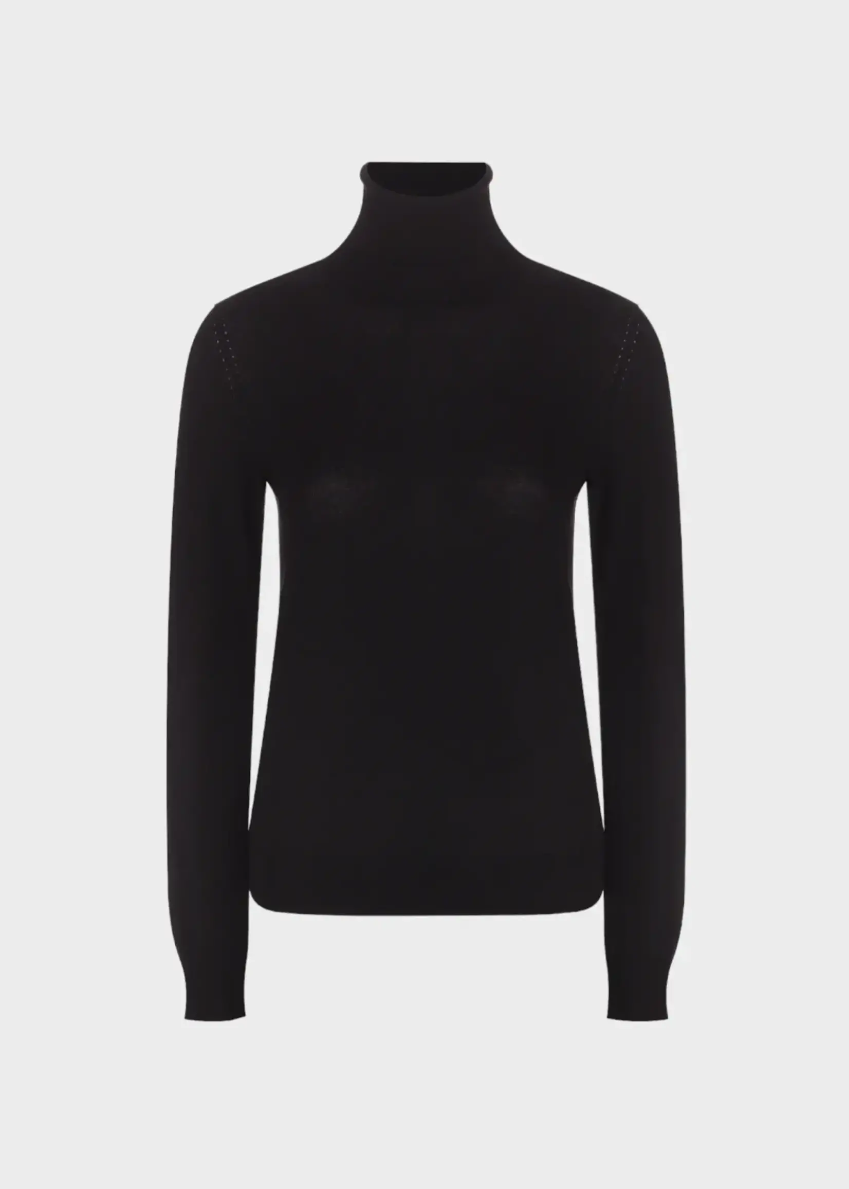 Loro Piana Loro Piana Knitwear, Black, Neo Piuma Cashmere Turtleneck Sweater In Black