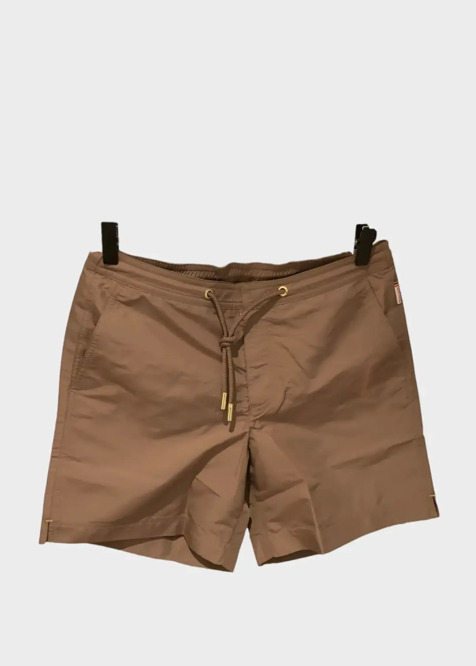 Orlebar Brown Orlebar Brown Swimwear, Brown, Bulldog Drawcord Drawstring Swim Trunks In Plum Wine