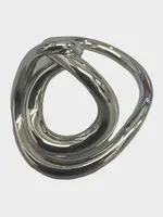 Charlotte Chesnais Charlotte Chesnais Ring, Silver, Rhodium Sterling Silver Lasso Ring