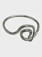 Charlotte Chesnais Charlotte Chesnais Bracelet, Silver, Rhodium Sterling Silver Lasso Bracelet
