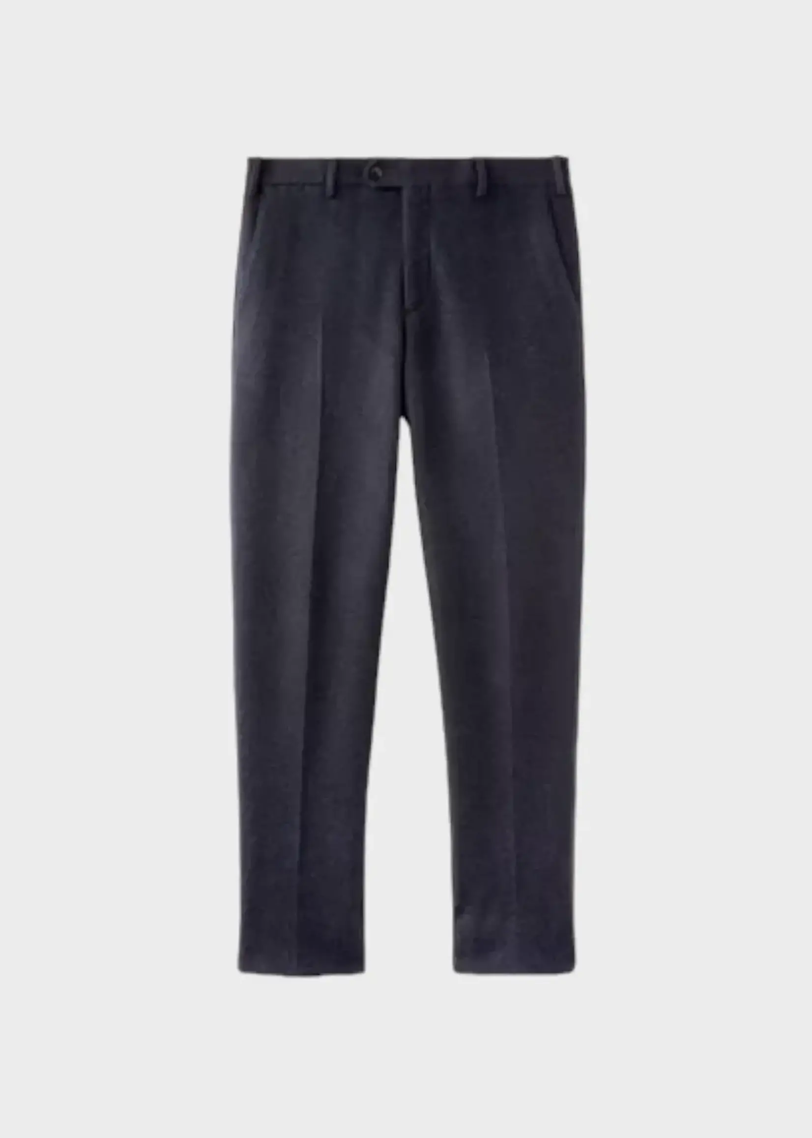 Loro Piana Loro Piana Trousers, Blue, Pantaflat Slim Jersey Light Cashmere Knit Pants In Blue Navy