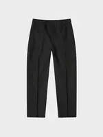 Lanvin Lanvin Trousers, Black, Elastic Waist Carrot Style Pants w/ Pleats