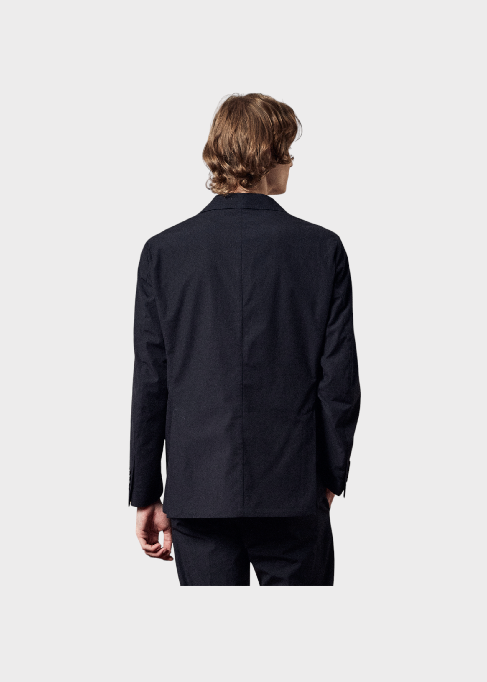 Massimo Alba Massimo Alba Suit, Black, Sloop Linen Classic Fit Deconstructed Jacket & Pants Suit in Nero Lavato