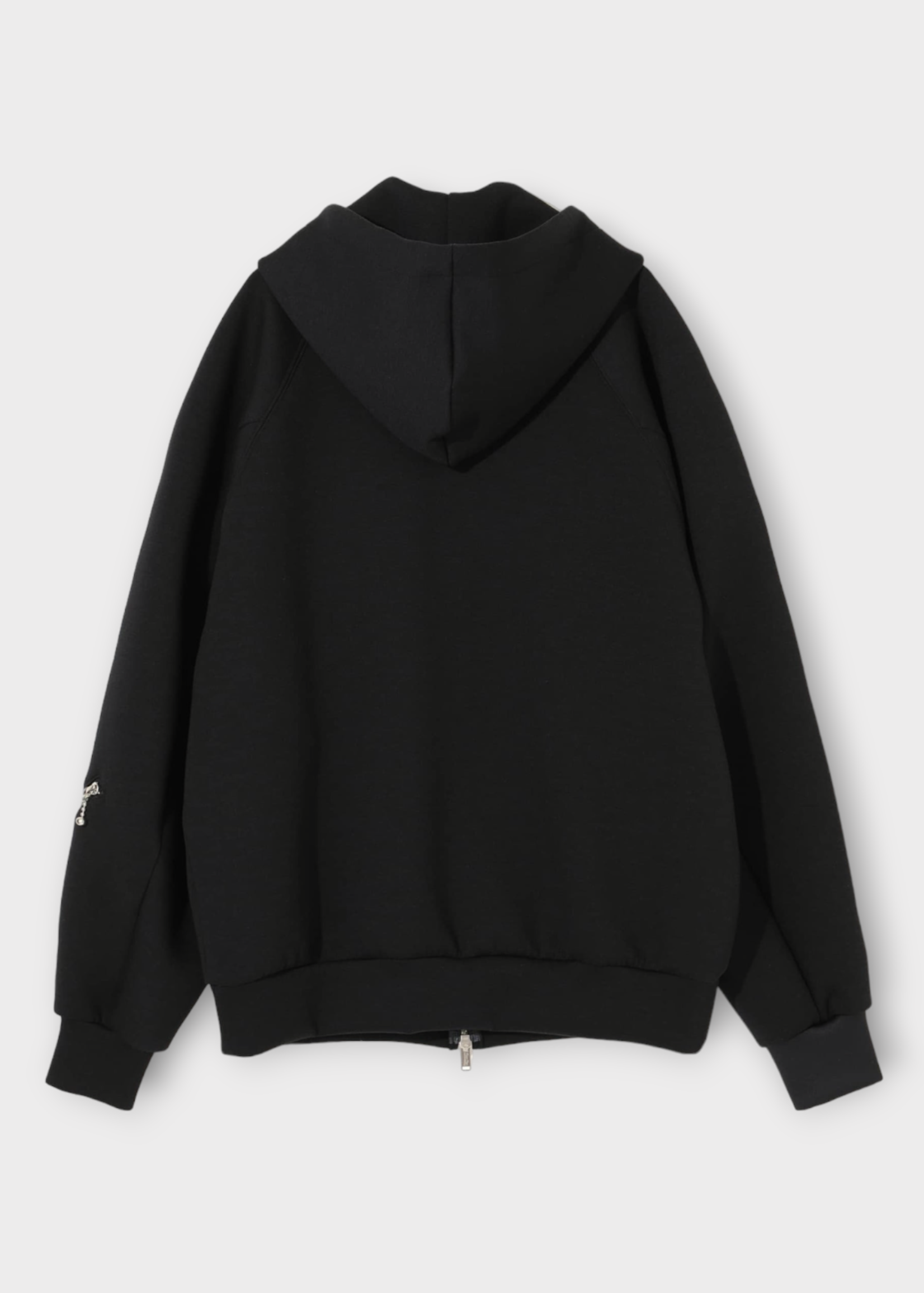 Undercover Undercover Sweatshirt, Black, Double Zip Hoodie w/ Pockets