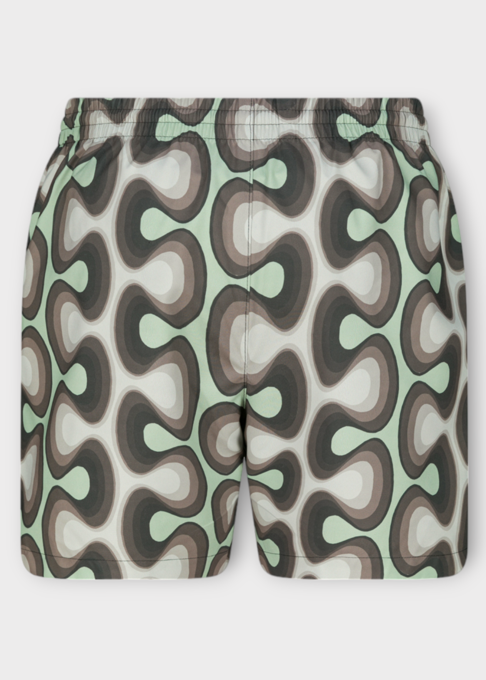 Dries Van Noten Dries Van Noten Swimwear, Print, Phibbs Drawstring Swim Trunks In Mint