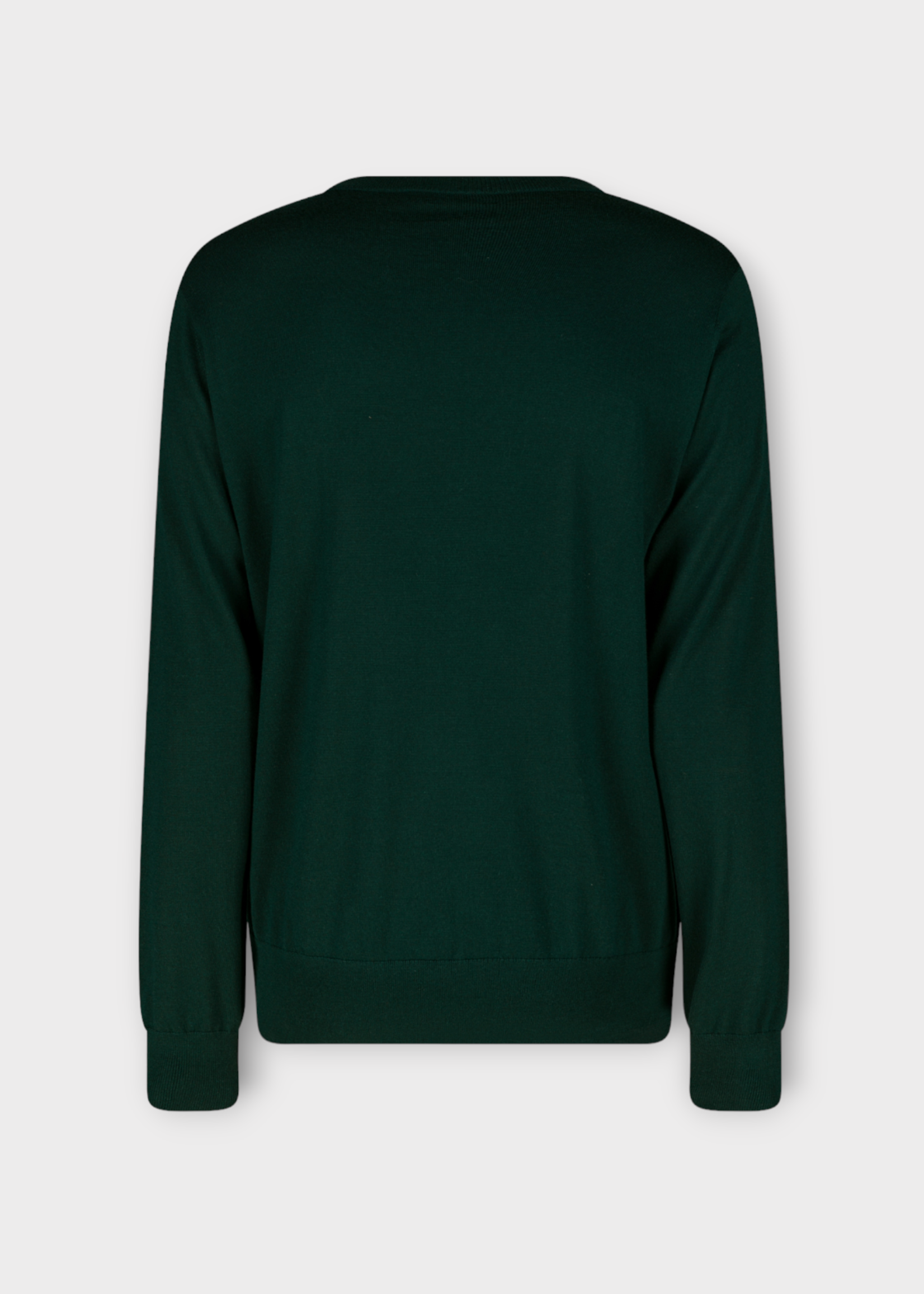 Dries Van Noten Dries Van Noten Knitwear, Green, Murton Merino Wool Regular Fit Crew Neck Sweater In Bottle
