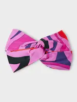 Emilio Pucci Emilio Pucci Hair Accessory, Print, Head Band in Pink & Red