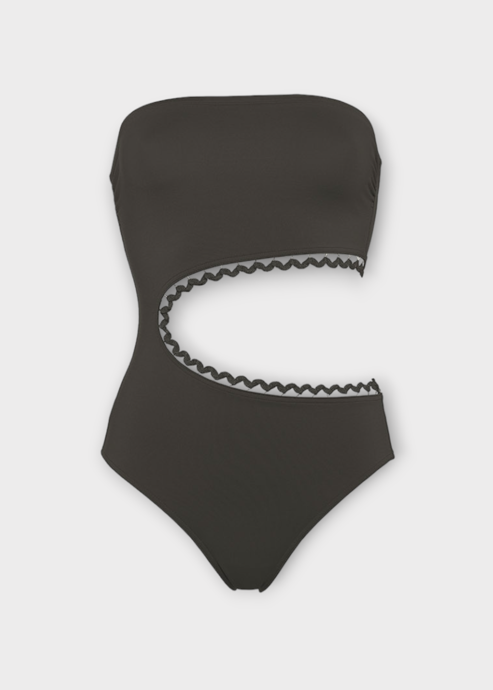 Eres Eres Swimwear, Brown, Dancing Cut Out One Piece Swimsuit In Volcan