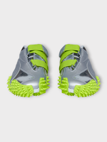 Ottolinger Ottolinger Sneakers, Silver, Puma x Ottolinger Mostro Lo Fastening Straps Sneakers In Silver & Lime