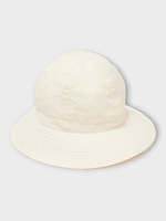 Undercover Undercover Hat, White, Monk Metro Cotton Hat In Natural X Ozism Collection