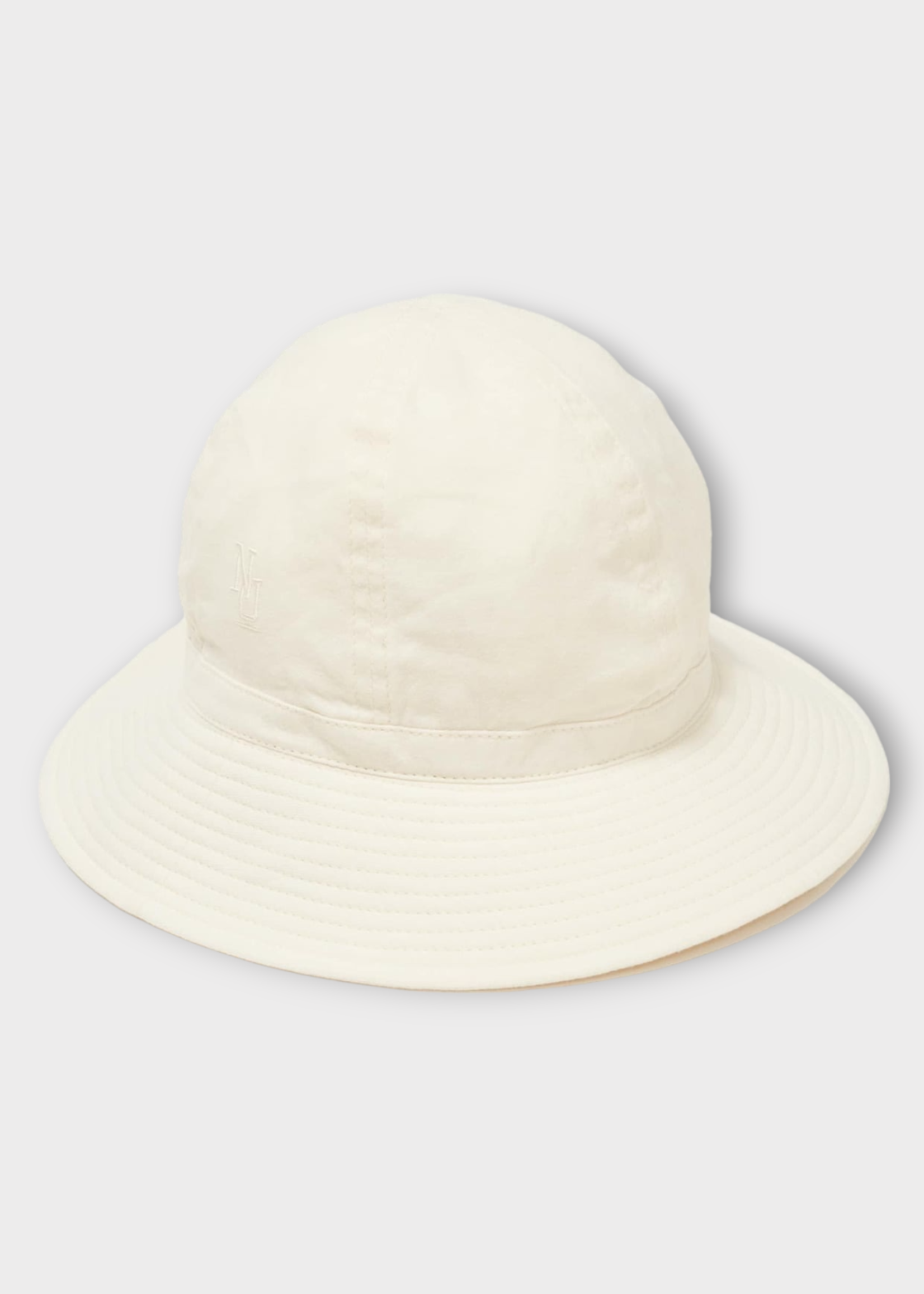 Undercover Undercover Hat, White, Monk Metro Cotton Hat In Natural X Ozism Collection