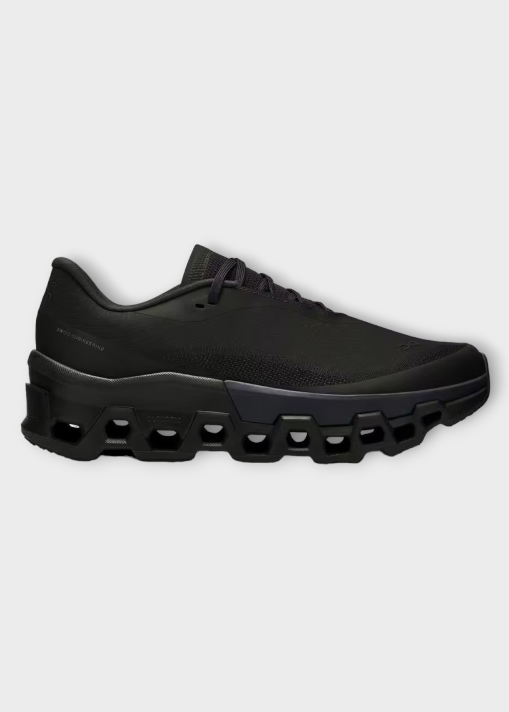 On On Sneakers, Black, Cloudmonster 2 PAF Nylon Mix Sneakers in Black Magnet