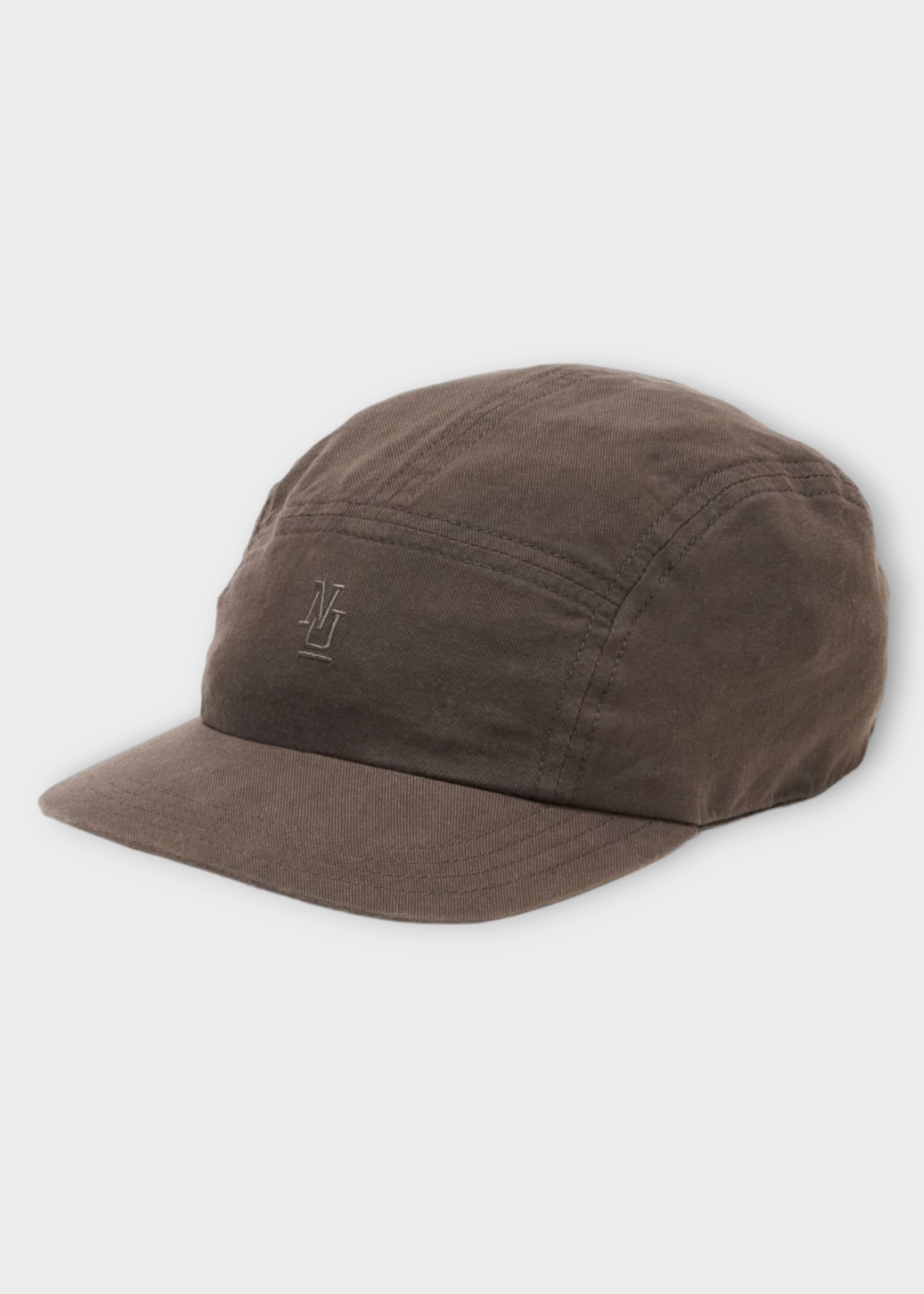 Undercover Undercover Hat, Grey, Monk Jet Cotton Baseball Cap In Charcoal X Ozism Collection