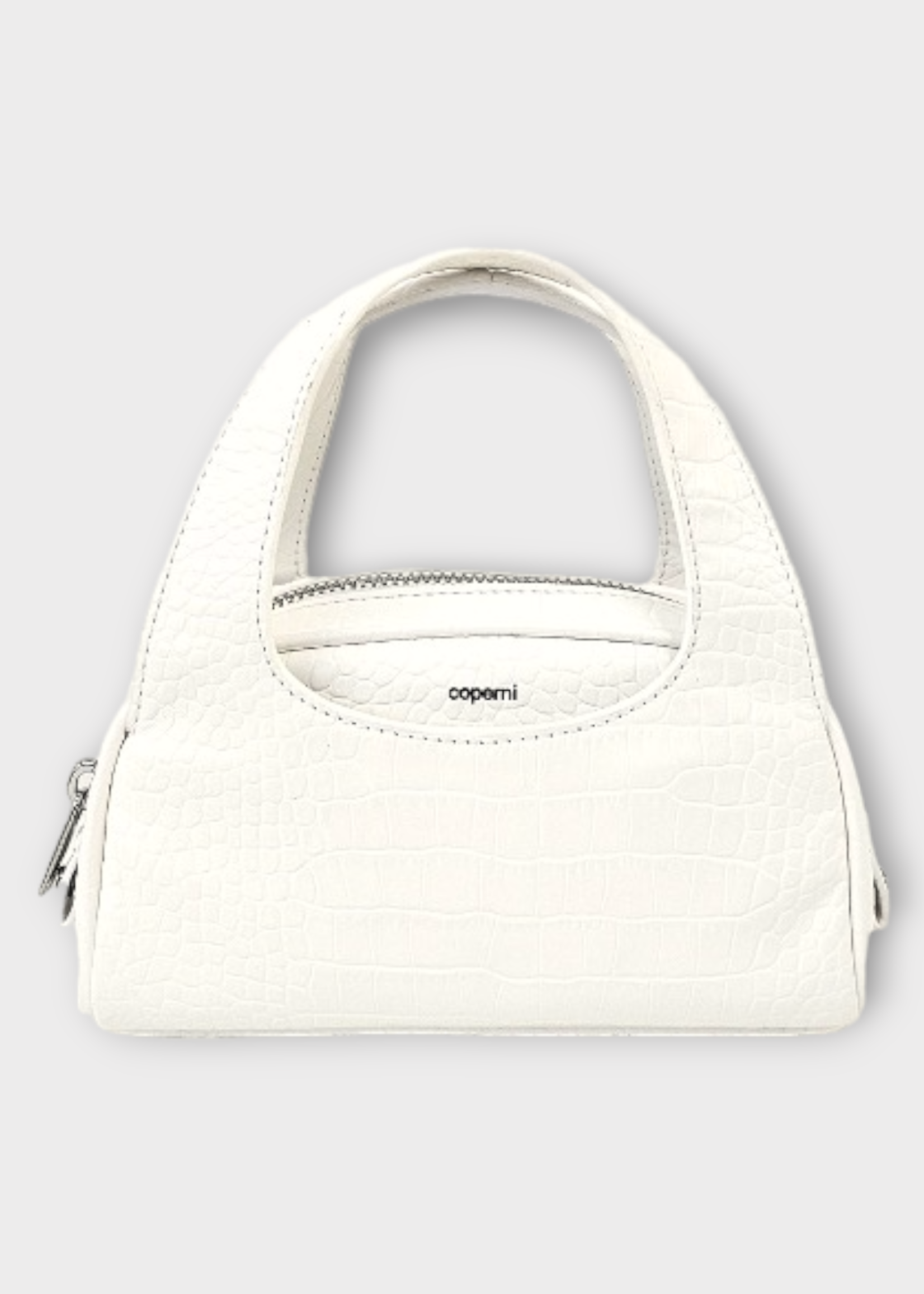 Coperni Coperni Bag, White, Puma X Coperni Crocodile Small Bag In Puma White
