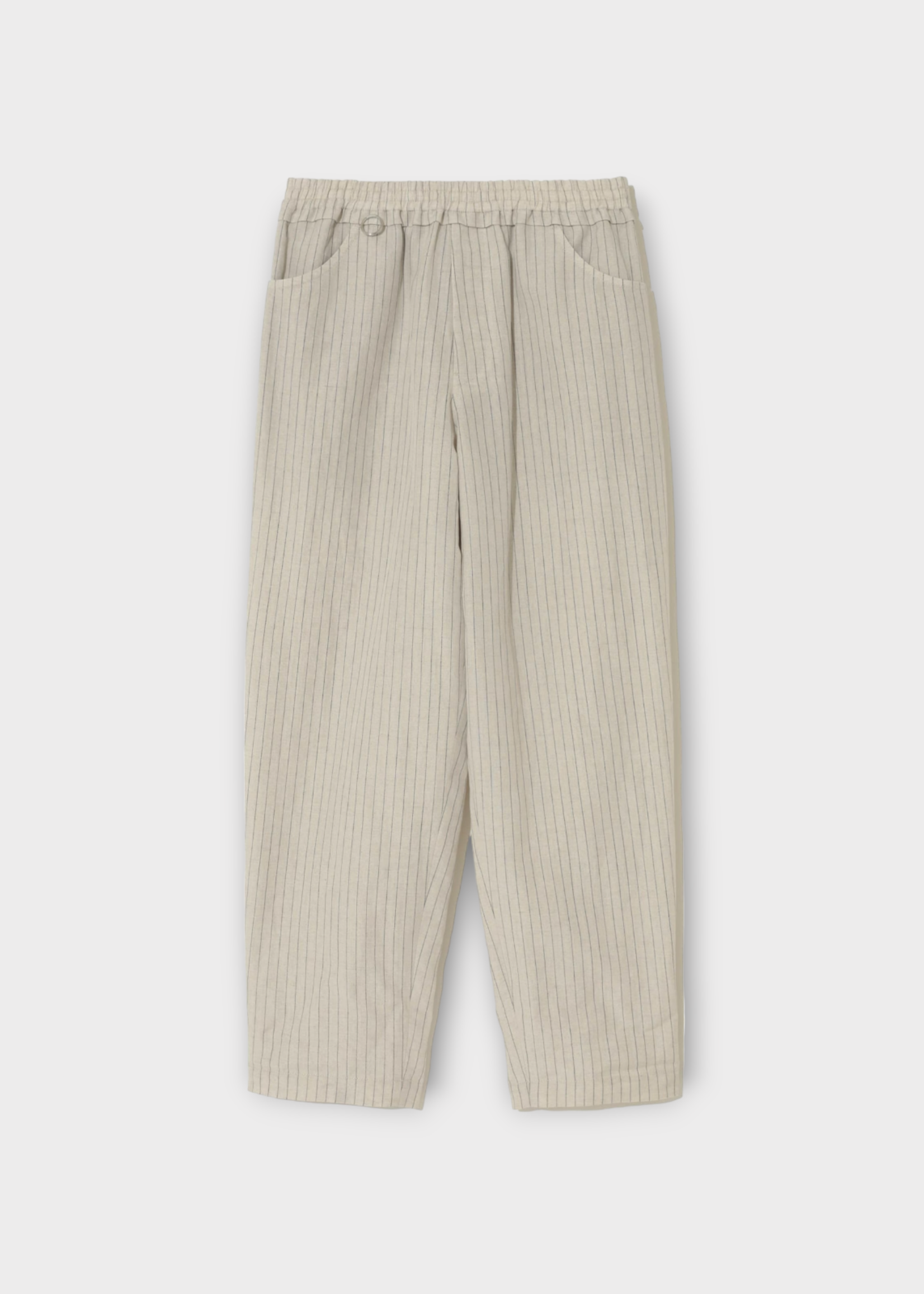 Undercover Undercover Trousers, Grey, Linen & Cotton Elasticated Waist Pants