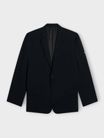 Balenciaga Balenciaga Jacket, Black, Fluid Poplin Single Breasted Oversized Blazer