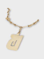 Rabanne Rabanne Accessory, Gold, Universal Strap Crossbody Phone Chain In Gold  w/ Signature