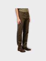 Massimo Alba Massimo Alba Trousers, Green, Winch2 Cotton Slim Fit Pants In Military Green