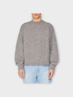Jacquemus Jacquemus Knitwear, Grey, Le Pull Jacquemus Alpaca Wool Mix Crew Neck Pullover In Grey