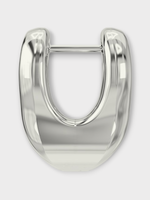 Charlotte Chesnais Charlotte Chesnais Earrings, Silver, Shima Sterlin Silver Small Loop Earrings