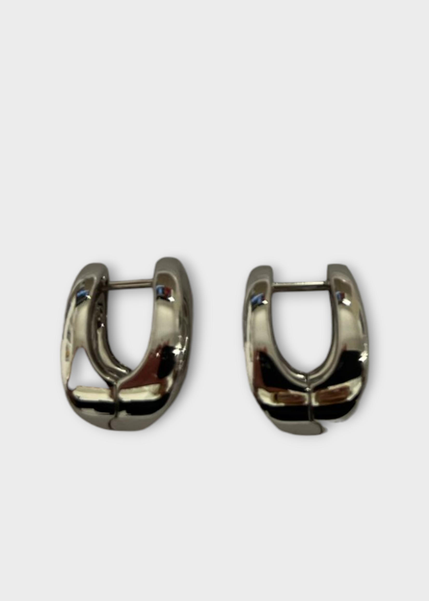 Charlotte Chesnais Charlotte Chesnais Earrings, Silver, Shima Sterlin Silver Small Loop Earrings